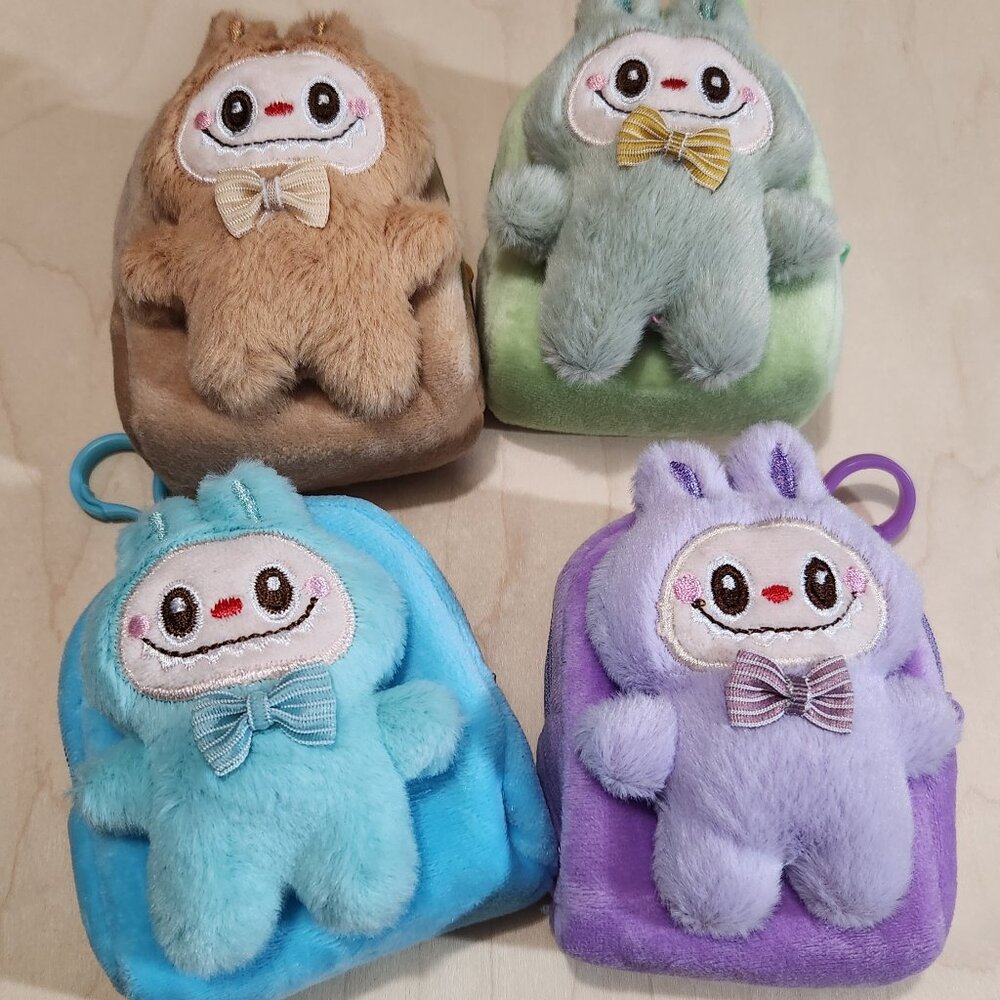 Labubu Plush Keychains Bag Charms NEW